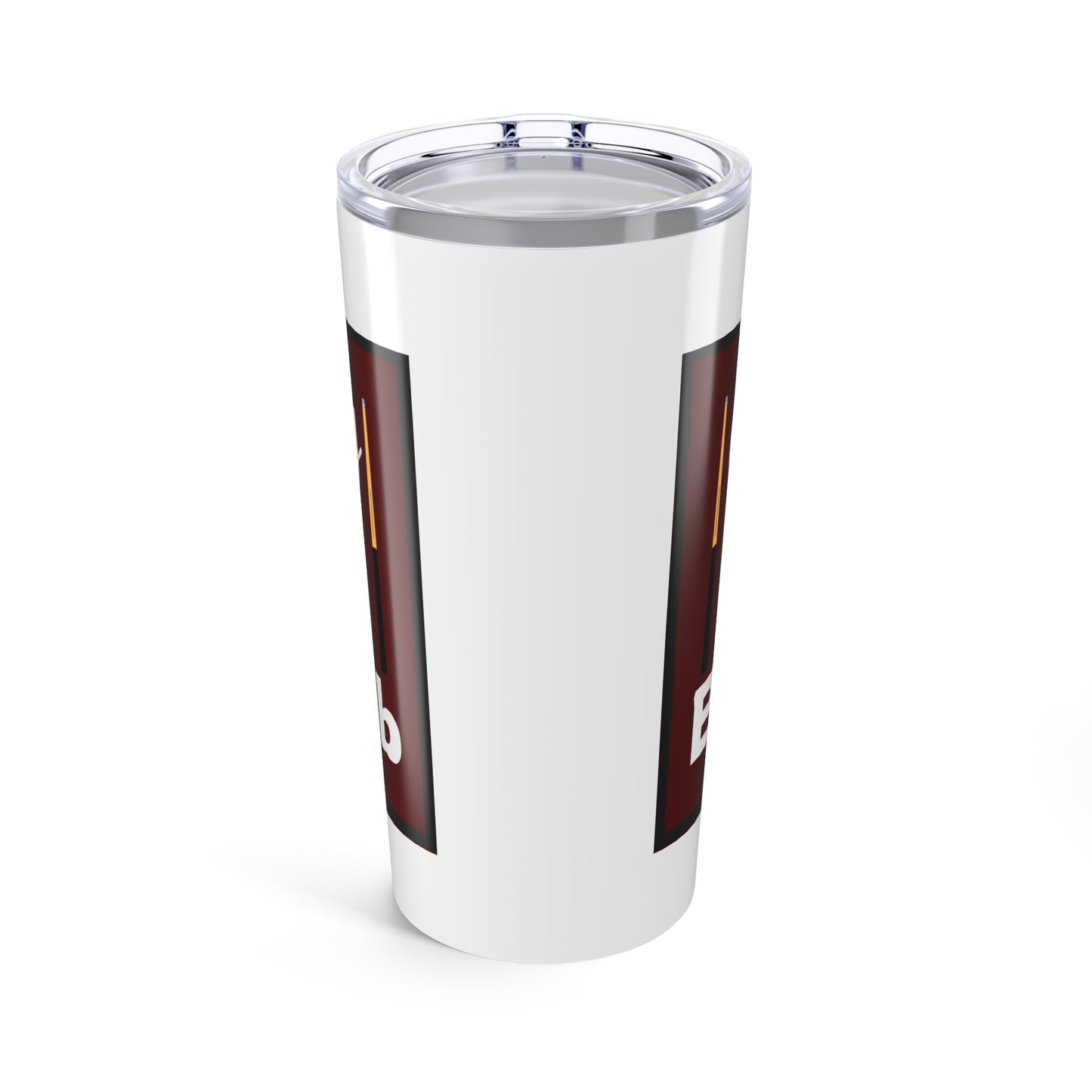 8 ball Tumbler 20oz - White